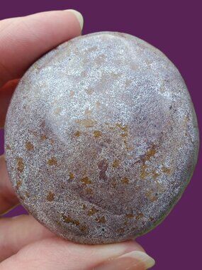 Ocean Jasper Palm Stone (OJ135)